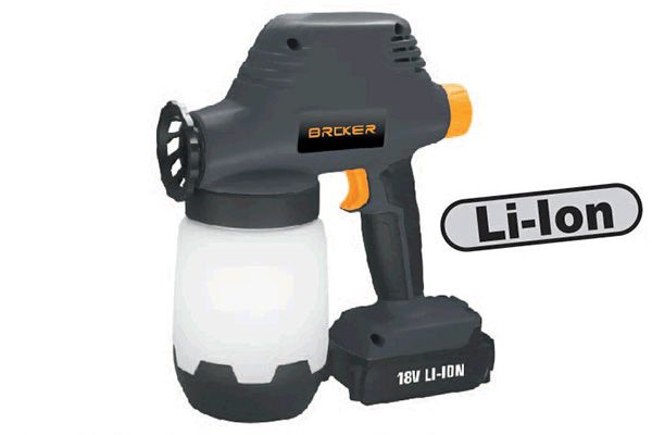 Cordless spray gun