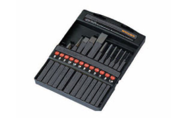 12pcs Chisel and punch set