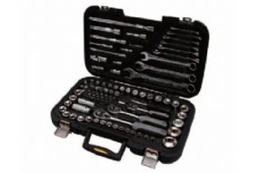 90Pcs Tool Set1/2'' 3/8'' 1/4'' DR..forged with 50BV30 Cr-V