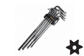 Hex key setExtra long 9-PC